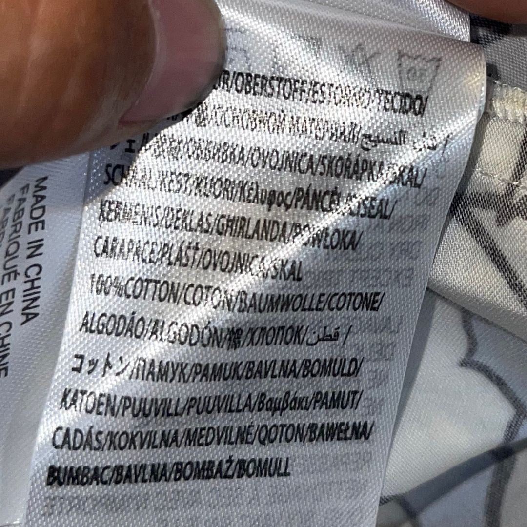 Farm Rio x Anthropologie Basque-Waist Midi Dress Size Large Tie Straps Fit Flare