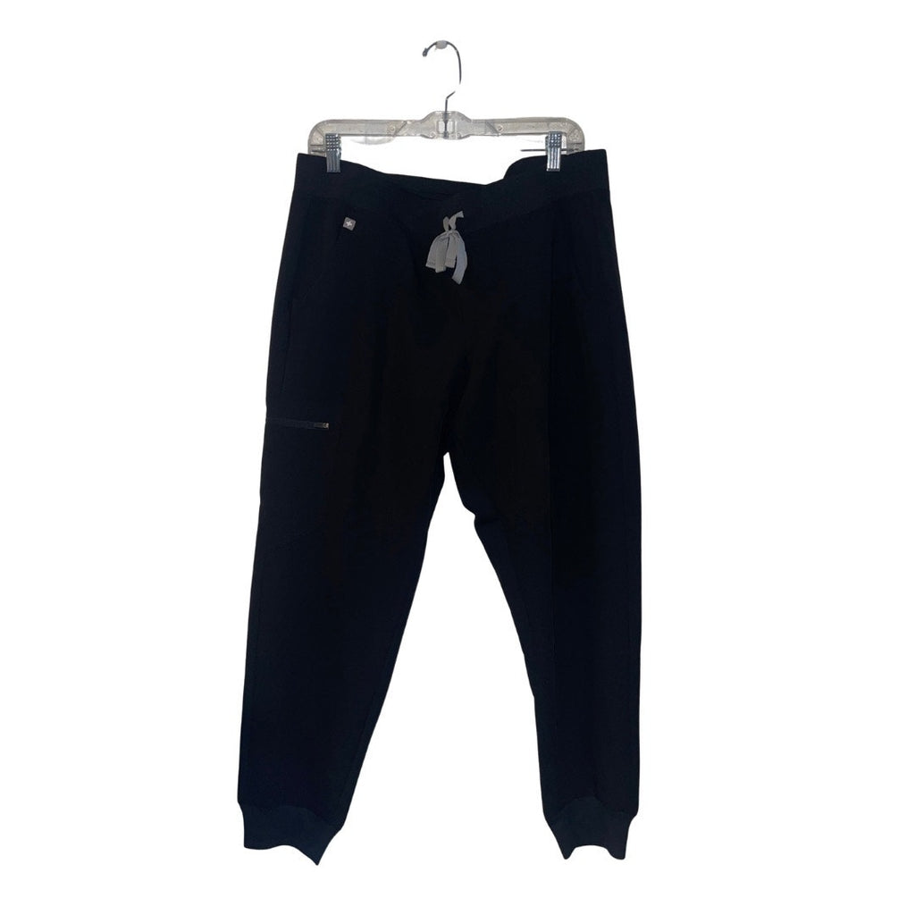 FIGS Zamora Joggers Scrub Pants Pockets Size Large Petite Elastic Waistband NWT