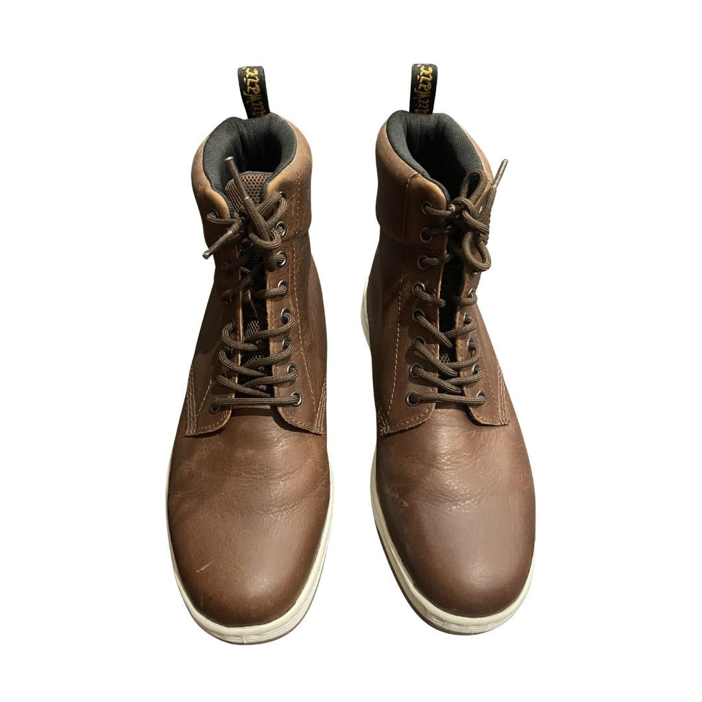 Dr. Martens AirWair Rigal Leather Lace Up Boots Rubber Sole SZ 11 Utility Casual