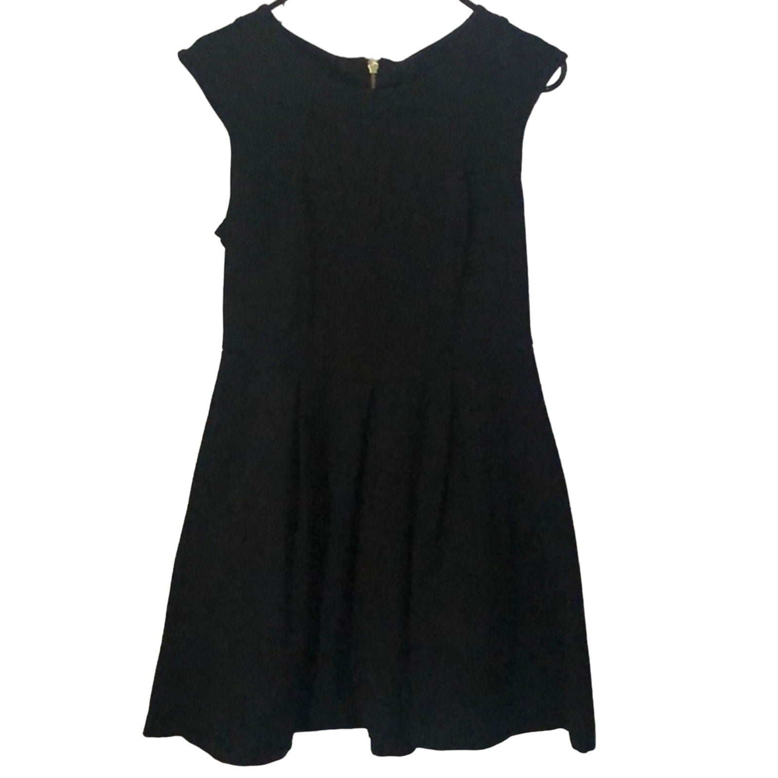Cynthia Rowley Fit and Flare Cap Sleeve Dress Boatneck Size S