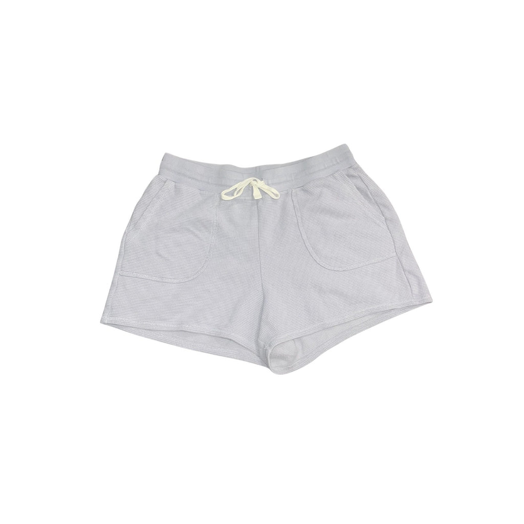 Madewell Textured Chunky Waffle Knit Drawstring Sweat-shorts XL Loungewear Cozy