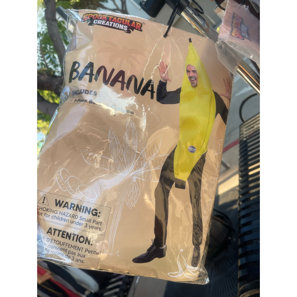 Spooktacular Creations Adult Banana Halloween Costume Playful trick or treating