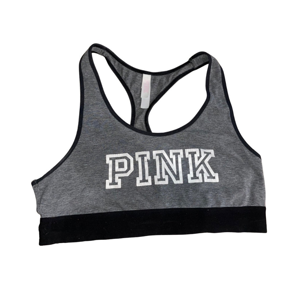 Bundle Four Victoria Secret Pink Sports Bras Athletic Loungewear Size Large