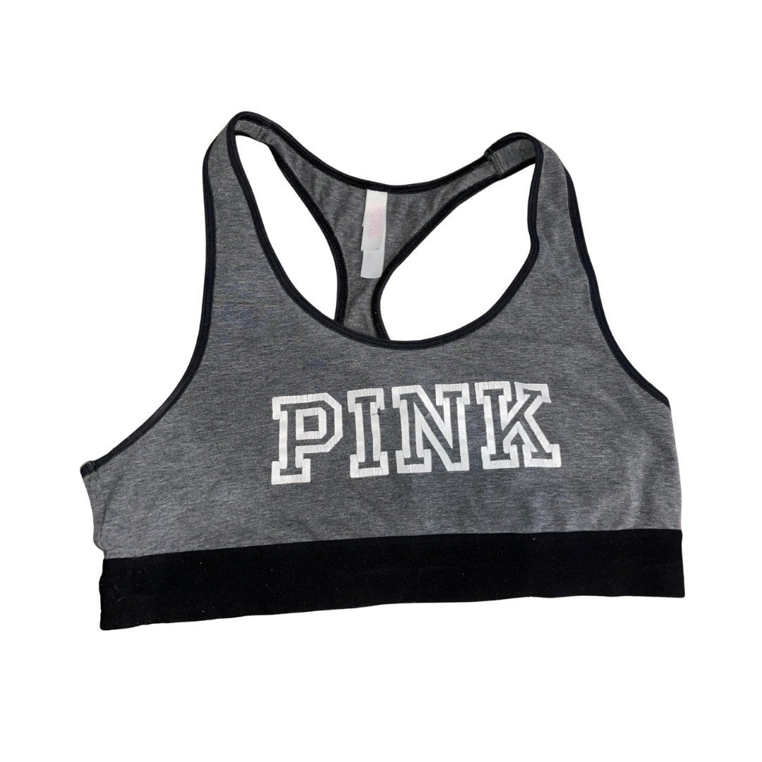 Bundle Four Victoria Secret Pink Sports Bras Athletic Loungewear Size Large