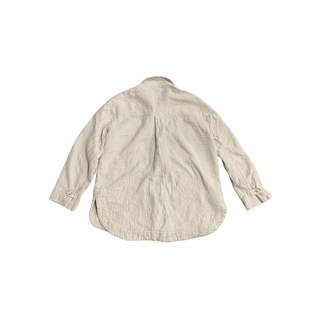 Madewell Waffleback Branner Shirt Jacket Textured Waffle Light Green Size Medium