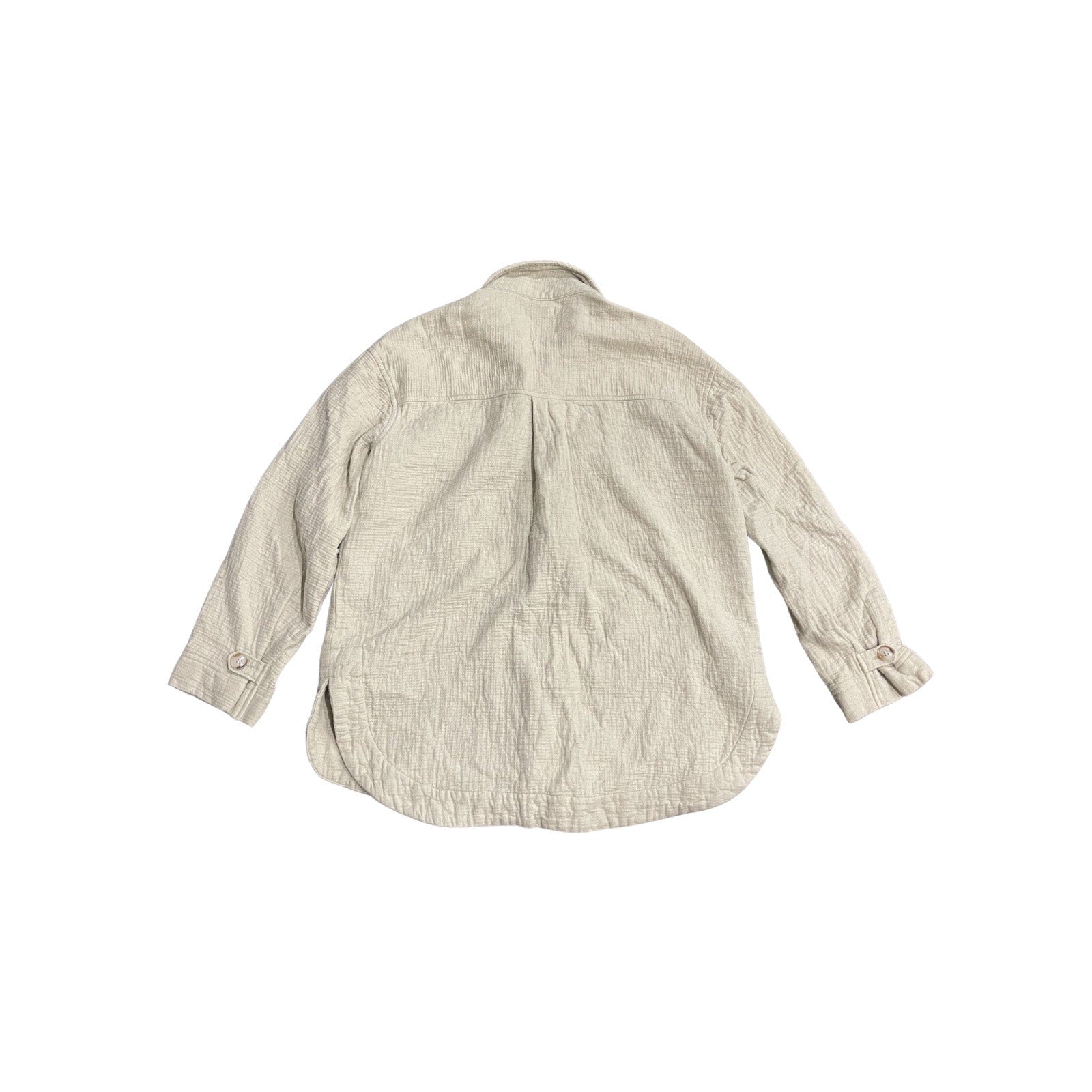 Madewell Waffleback Branner Shirt Jacket Textured Waffle Light Green Size Medium