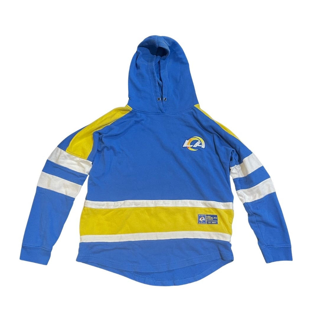 Los Angeles Rams NFL Team Apparel Hoodie Size Medium Football Sports Athletic