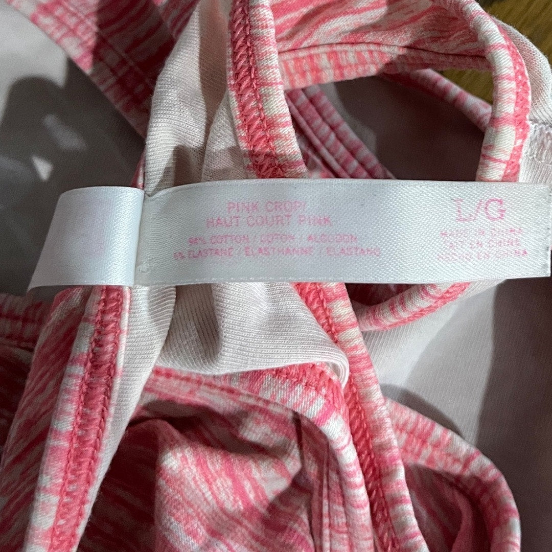 Bundle Four Victoria Secret Pink Sports Bras Athletic Loungewear Size Large