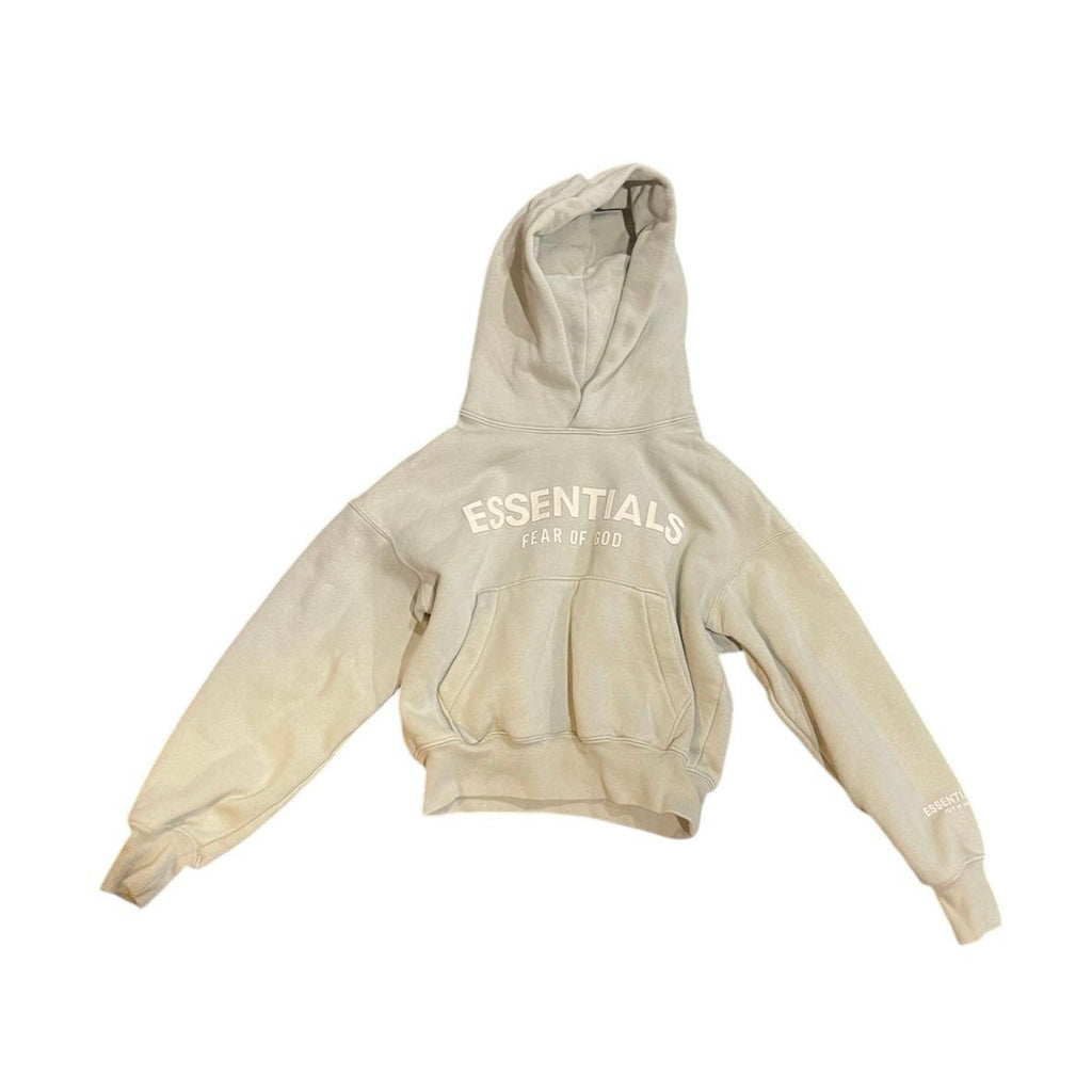 Fear of God Essentials Kids Classic Fleece pullover Hoodie SZ 4/5 Kidscore