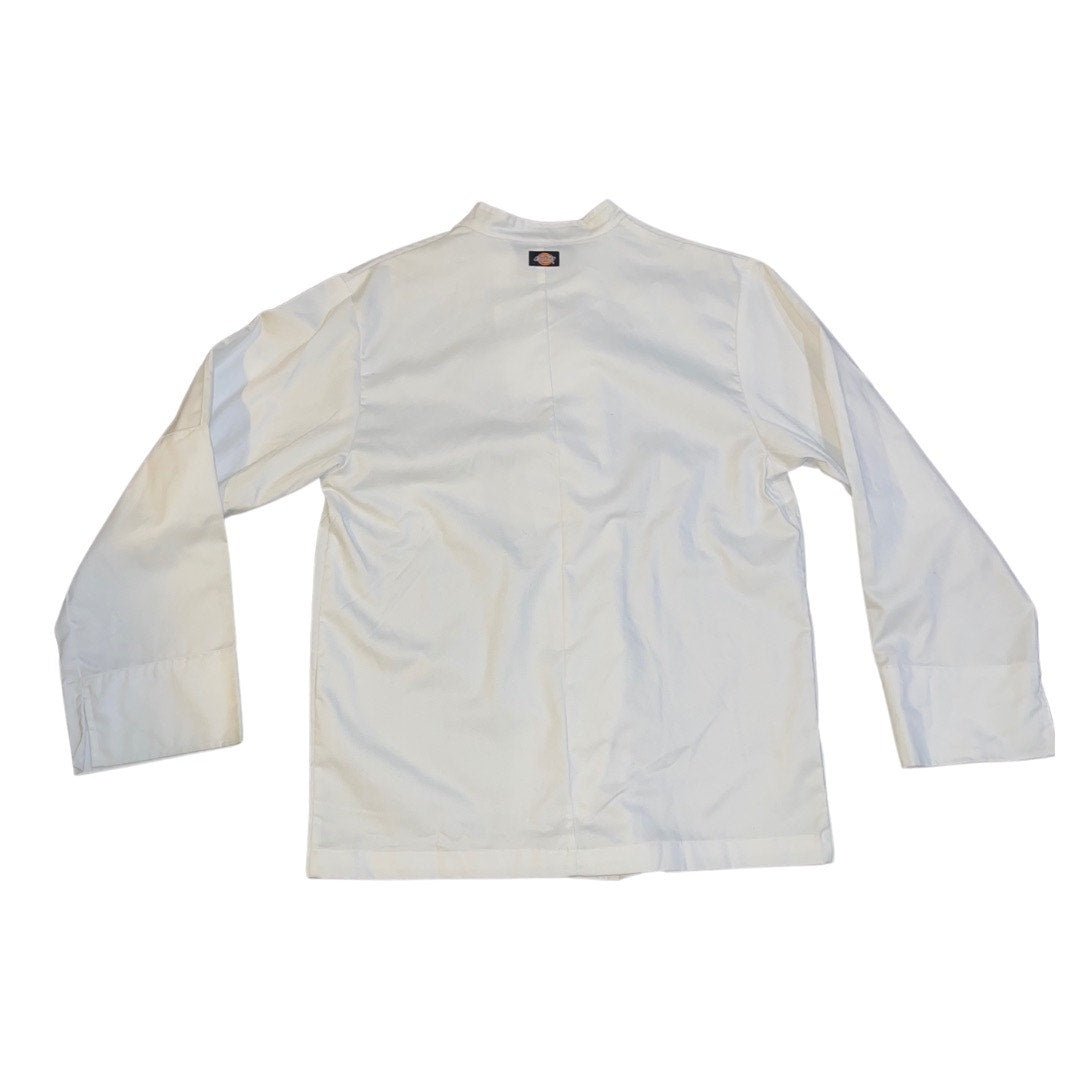 Dickies Unisex Culinary jacket Long Sleeve Chef's Coat White Size XS