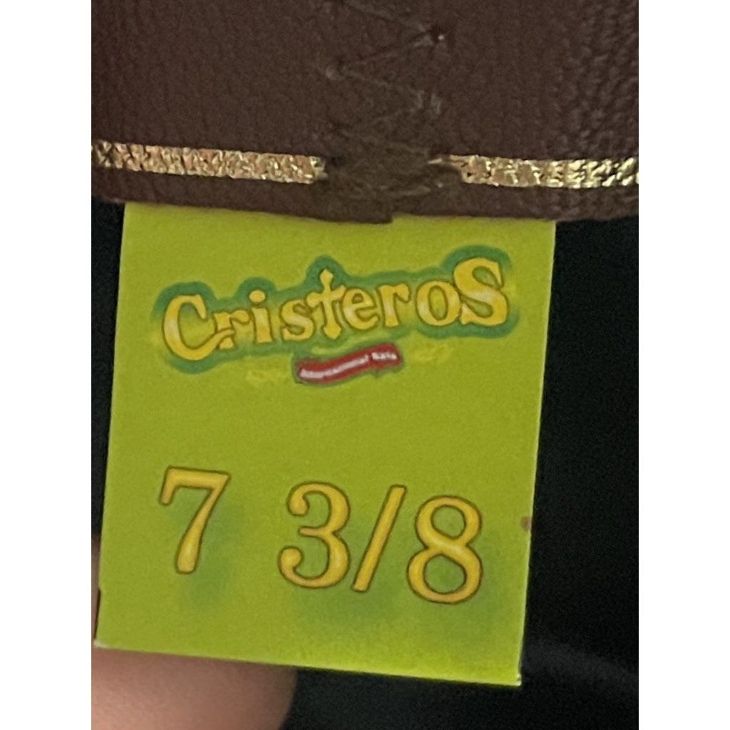 Cristeros Silverbelly Felt Cowboy Hat 7 3/8 Cattleman Crown Western Brim Rancher