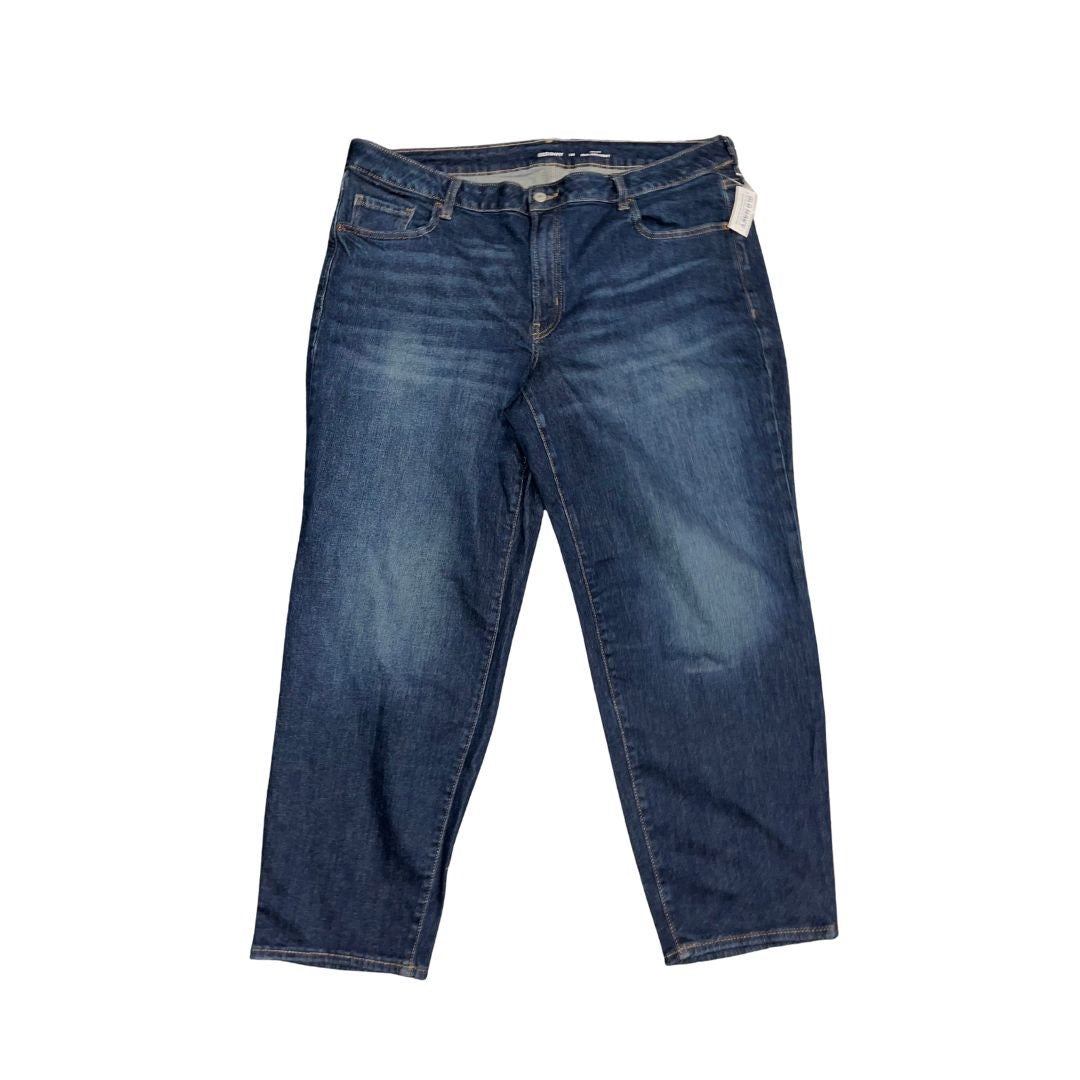 Old Navy Mid Rise O. G. Straight Denim Jeans Pants Plus Size 20 NWT