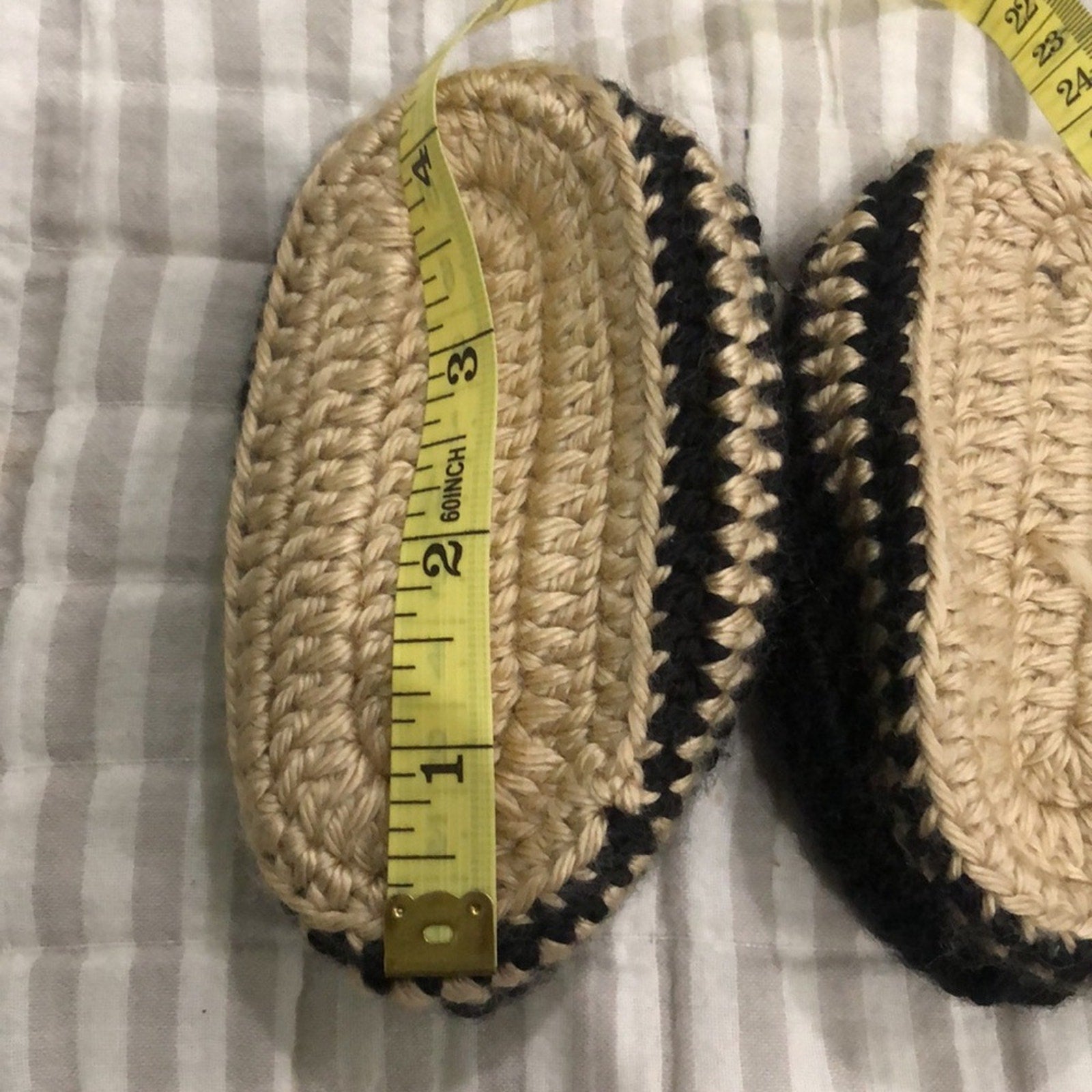 Crochet baby booties