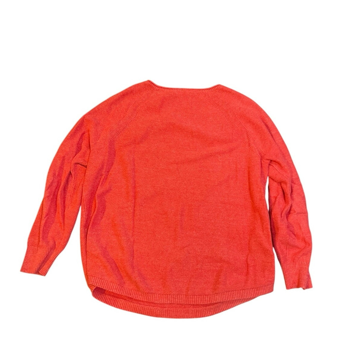L.L. Bean Cotton Thermal Knit Boatneck Pullover Sweater Size XL Casual Wear