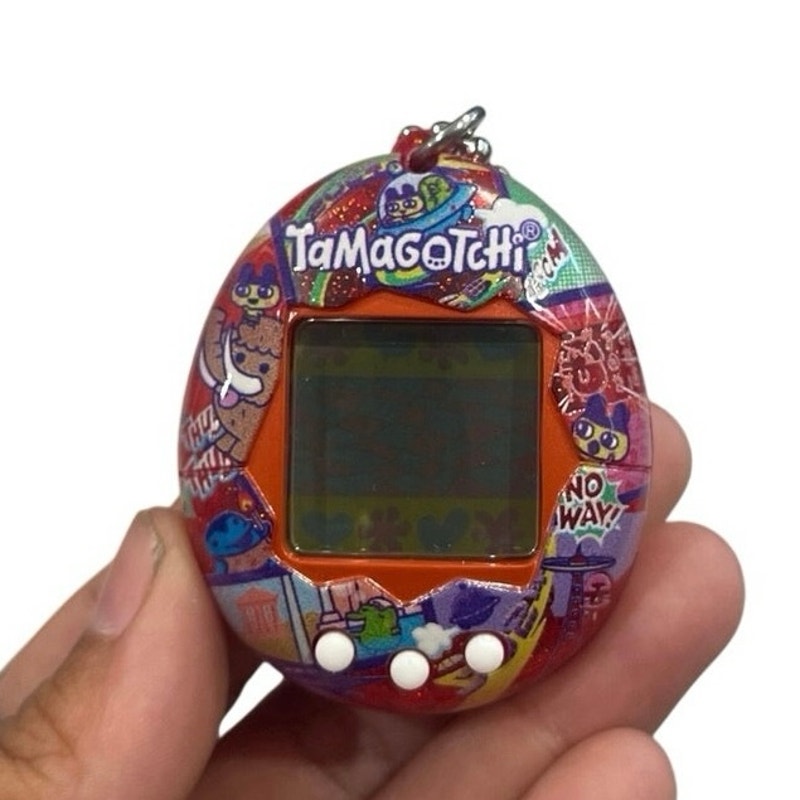 Tamagotchi Tama Time Travel Gen 1 Limited Edition Virtual Pet Comic Con Open Box