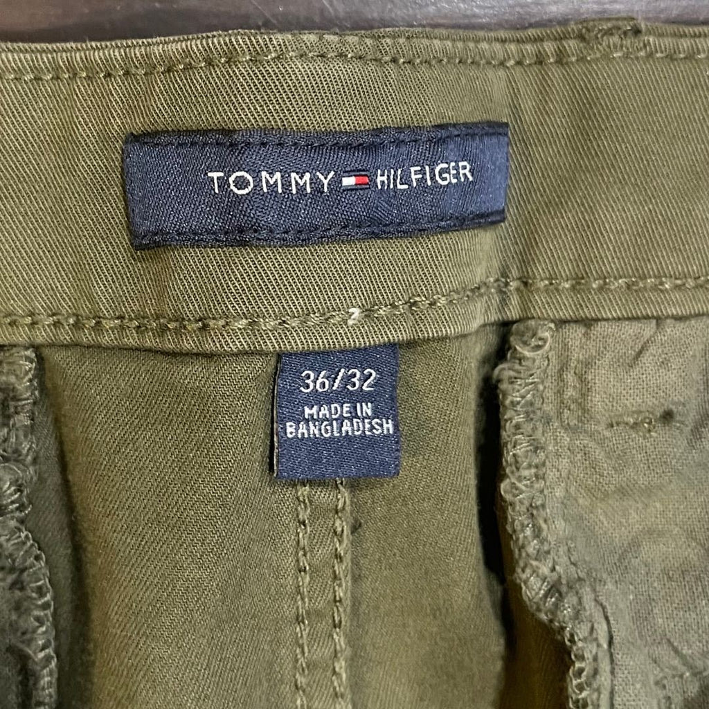 Tommy Hilfiger Denton Straight Leg  Cargo Trousers Pants 36x32 Casual Preppy