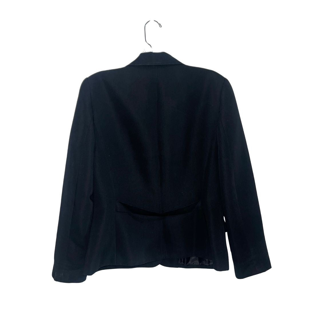 First Issue by Liz Claiborne Vintage Blue Blazer Jacket Size 8 Career Office