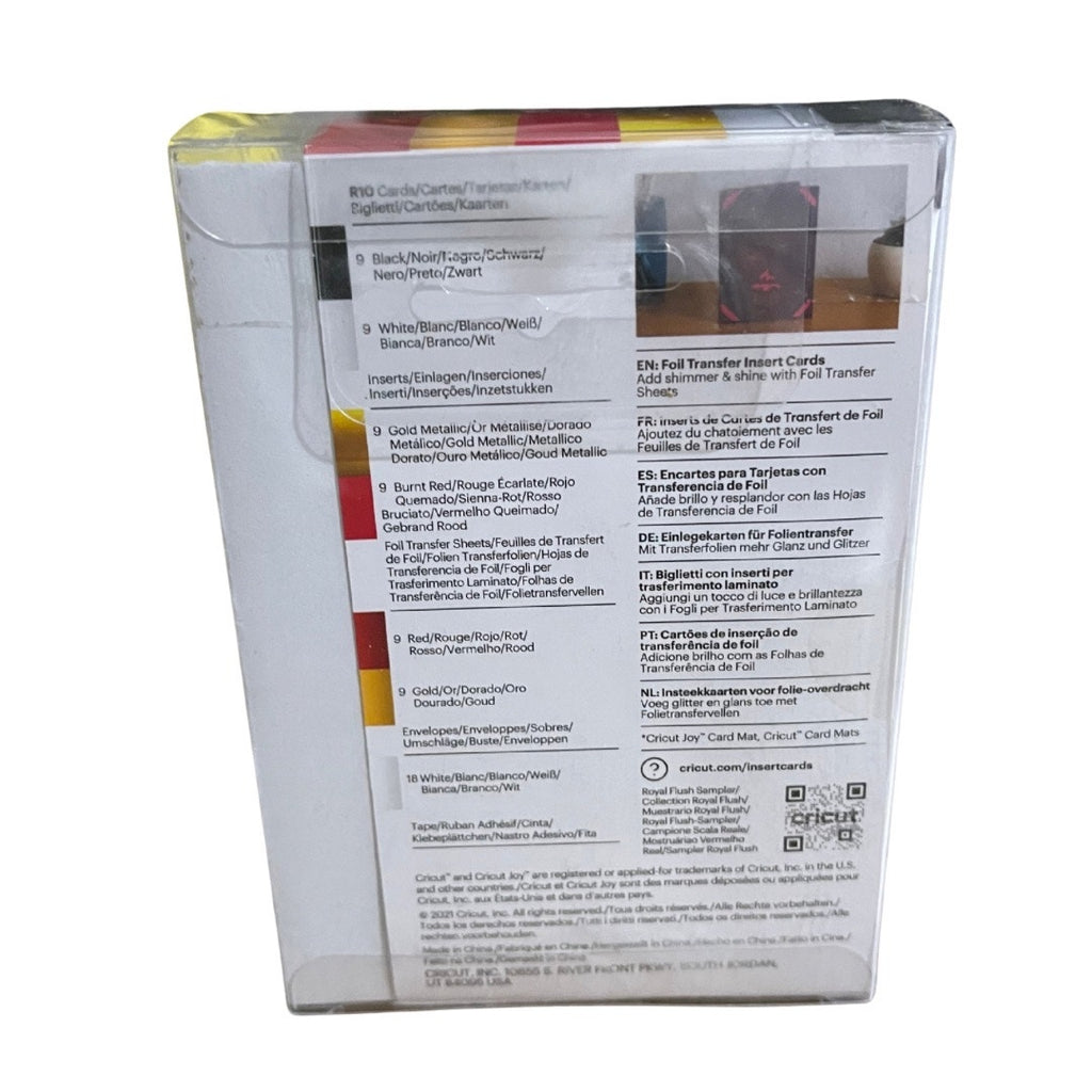 Cricut Foil Transfer Insert Card NWT Compatible Joy/Maker/Explore 18ct