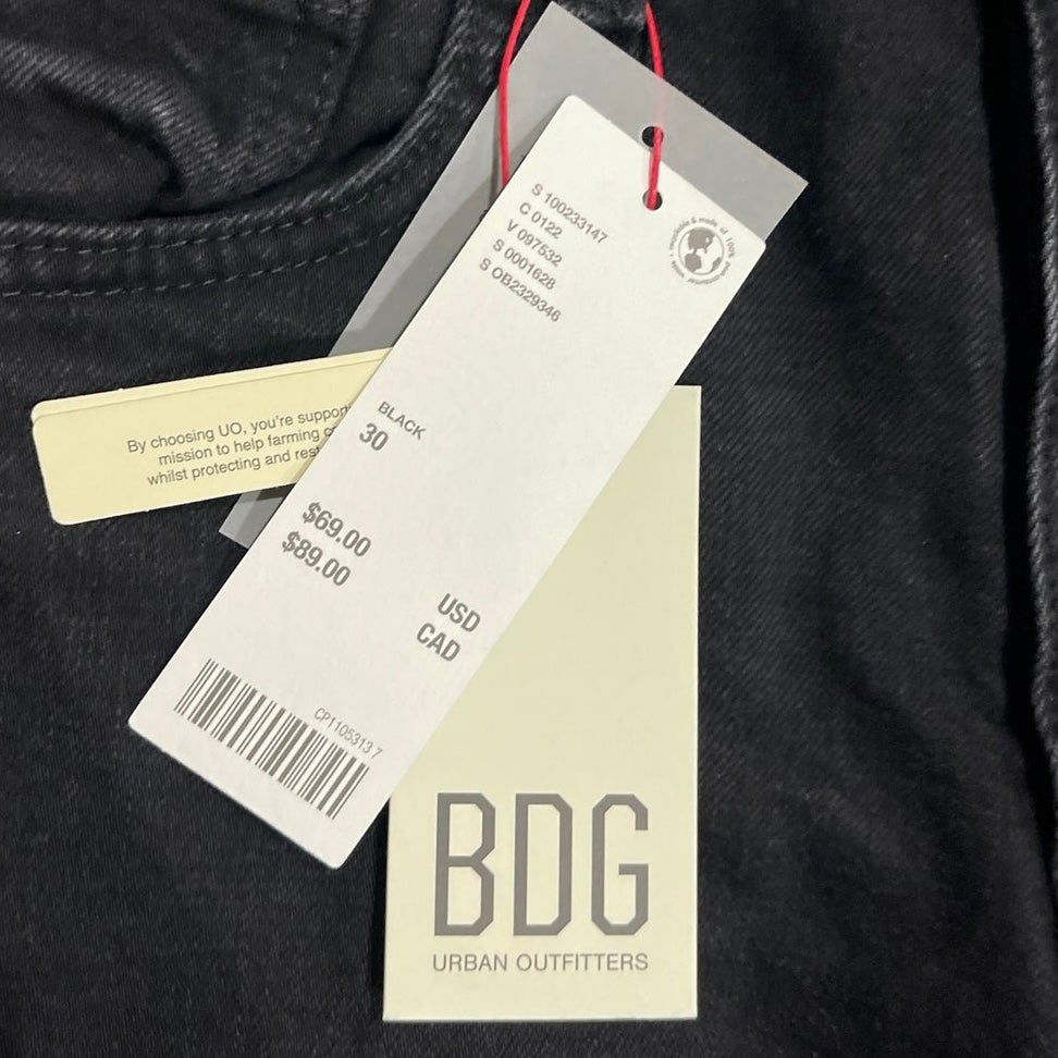 BDG Low Rise Relaxed Flare Bootcut Jeans SZ 30 X 32 Y2K Style Streetwear NWT