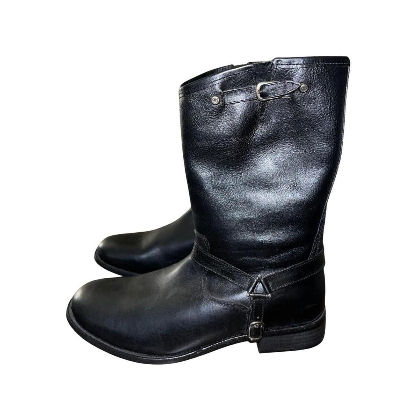 Ariat Calvary Style Roper Boots Size 8.5 Western equestrian engineering biker