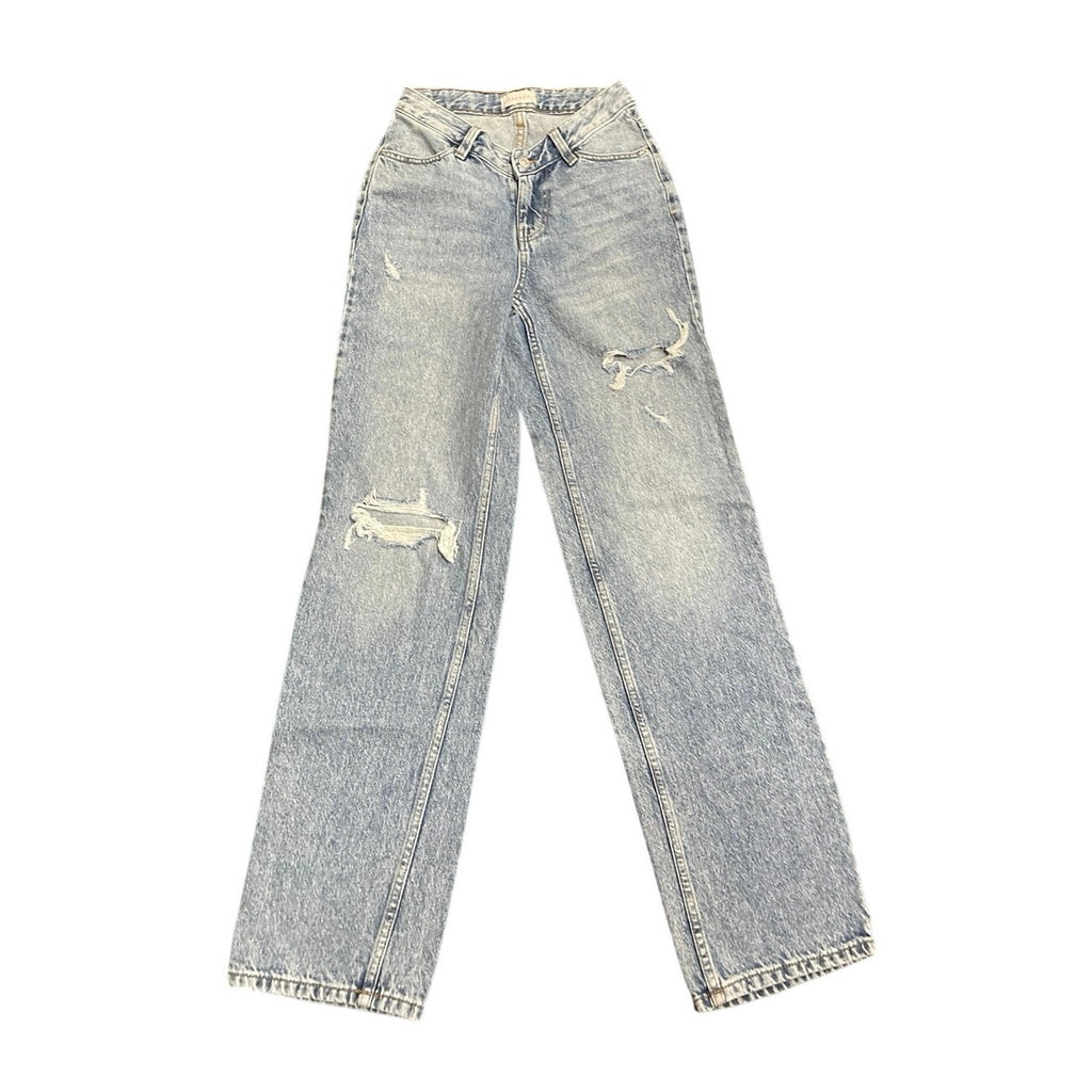 PacSun Distressed 90s Boyfriend Denim Jeans Size 25 Streetwear Y2K 90s