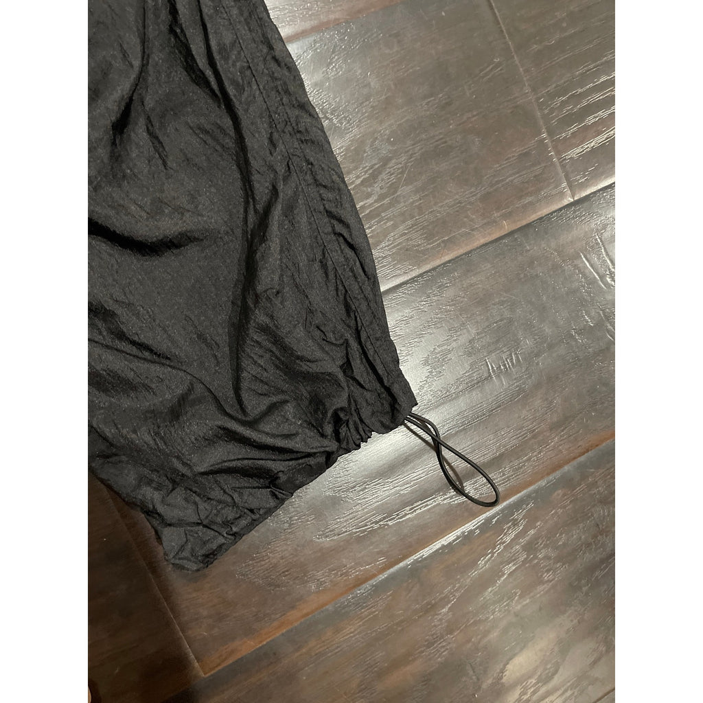 Steve Madden Larsen Parachute Lightweight Pants SZ S Crinkled Utility Baggy