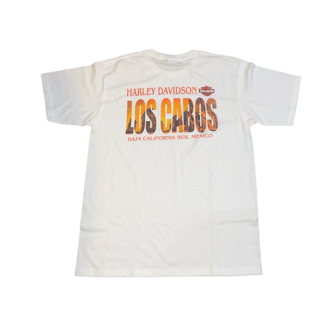 Harley Davidson Short Sleeve T-Shirt Cabo San Lucas Mexico Size Large Biker NWOT