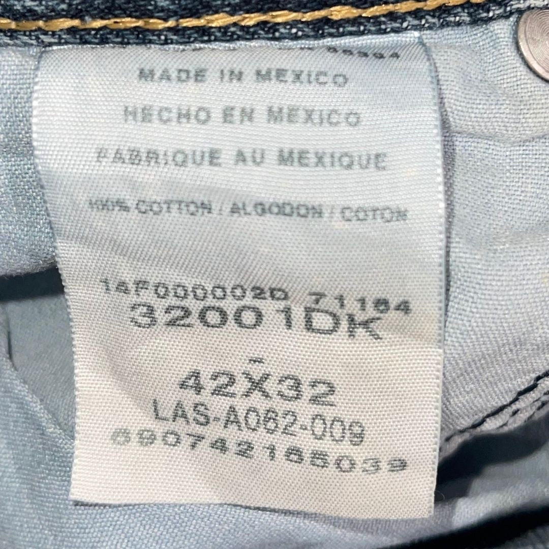 Vintage Wrangler Jeans Carpenter Hugged Wear Size 42X32 Streetwear Workwear