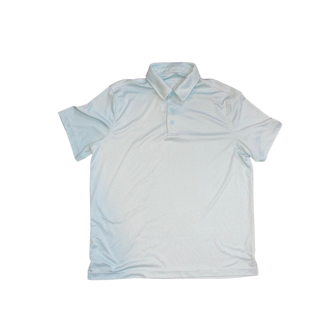 Bundle 2 George Polo Shirt Men's Large Burgundy and Blue Size Large