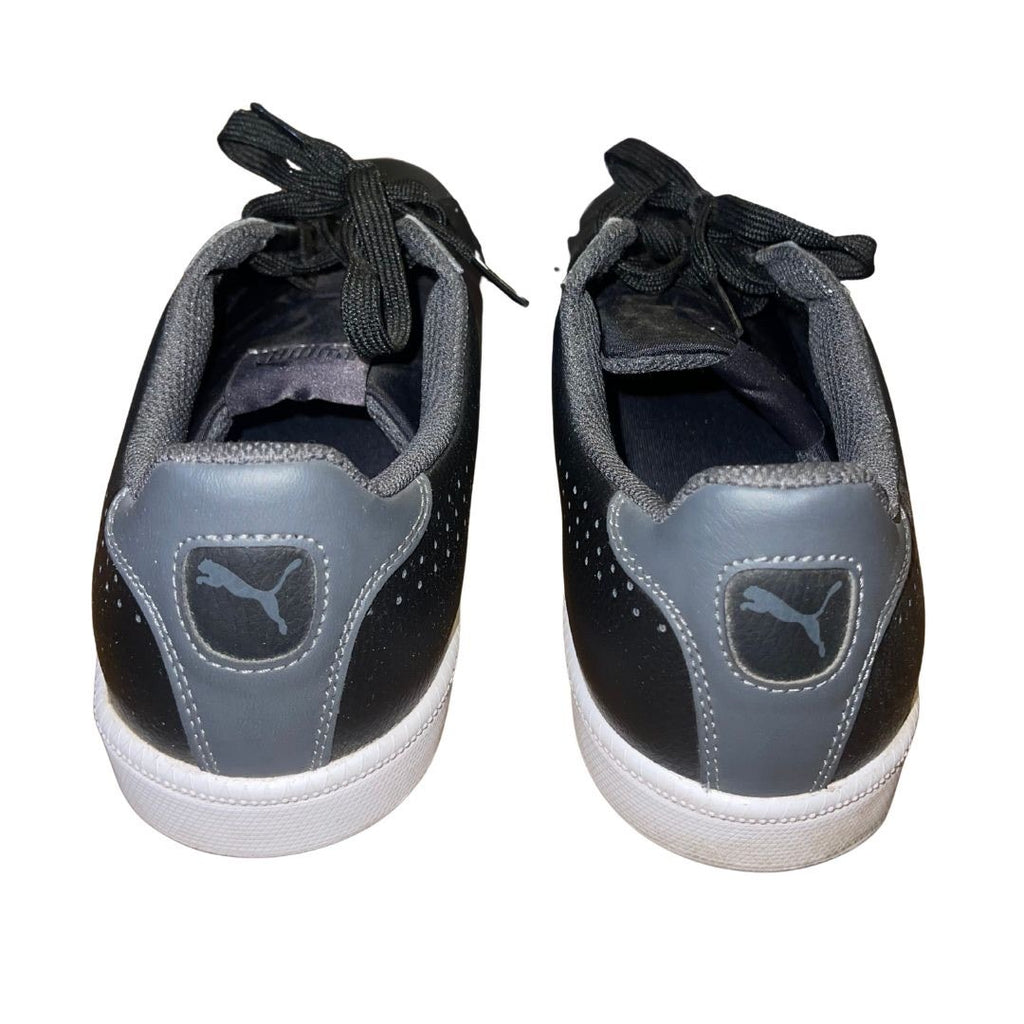 Puma Mens Leather Sneaker Shoes Athletic Tennis Size 9.5 Casual Soft Foam