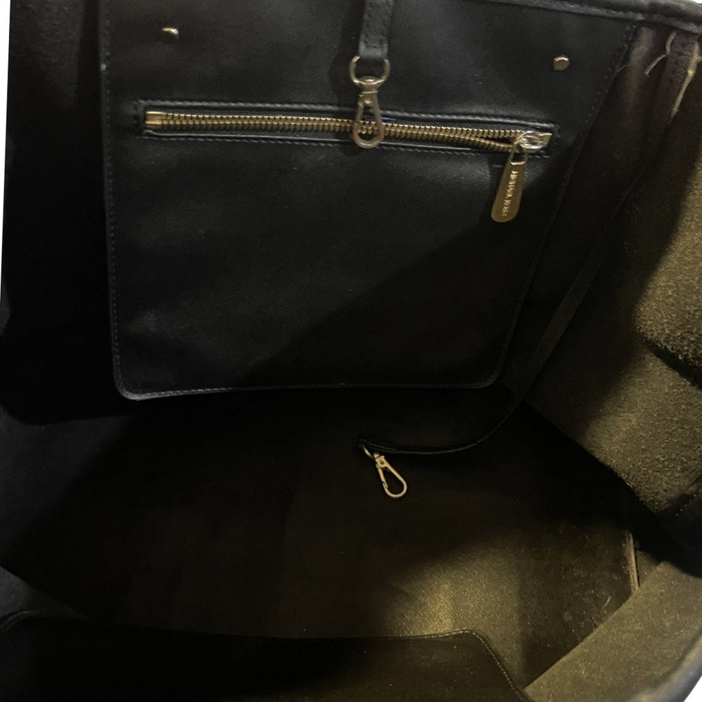 Michael Kors Jet Set Travel Tote Handbag Saffiano Leather Classic Quiet Luxury