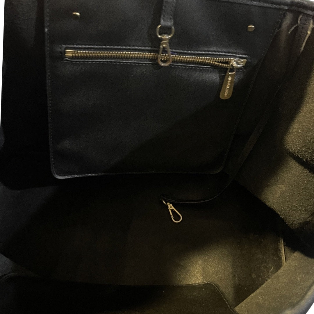 Michael Kors Jet Set Travel Tote Handbag Saffiano Leather Classic Quiet Luxury