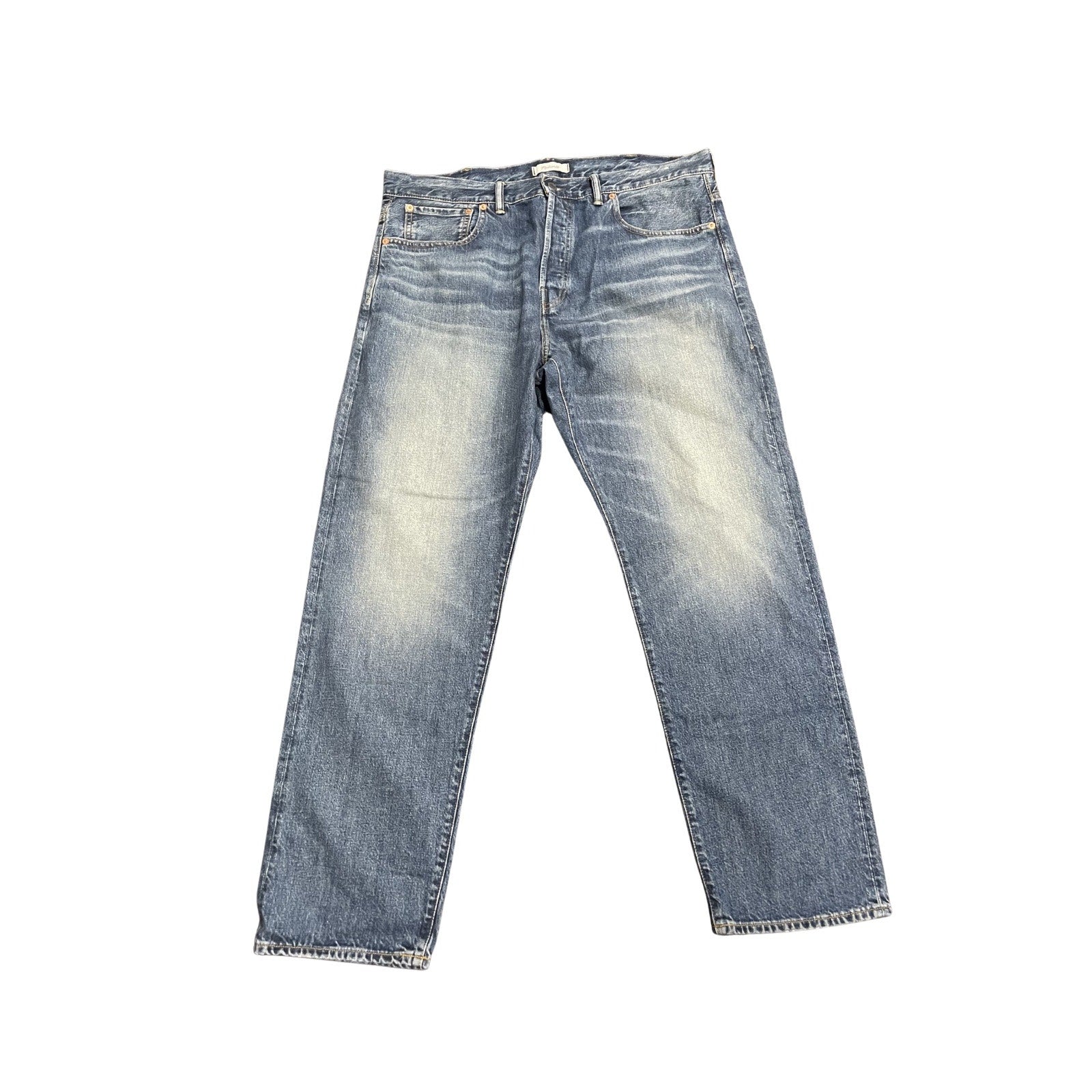 Madewell Men's Straight Leg Vintage Wash Denim Jeans Pants Size 38x32 Streetwear