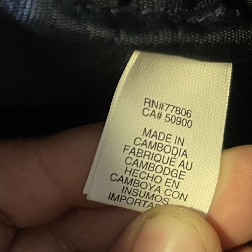 Tommy Hilfiger Monogram Canvas Mini Backpack Silver Charm Y2K Travel Daypack