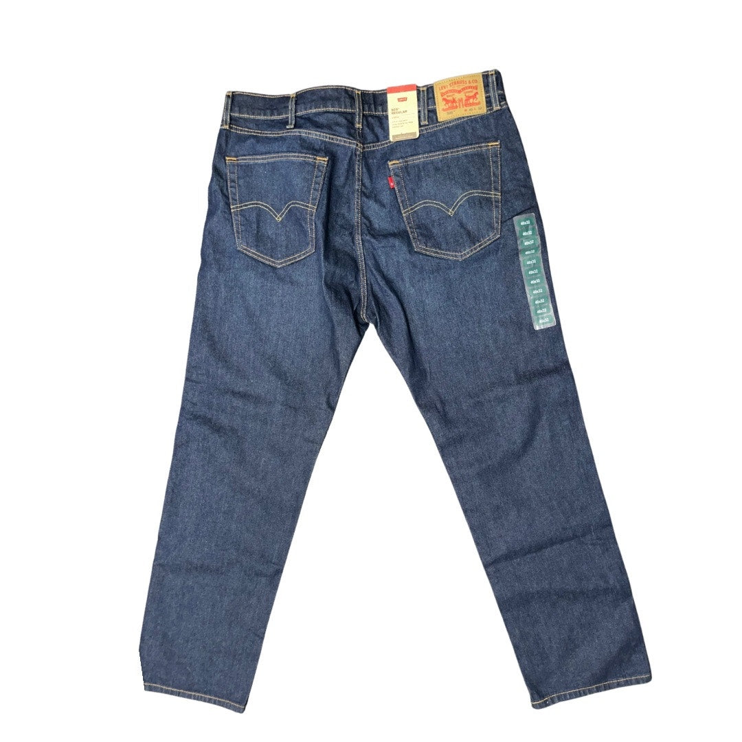 Men Levi's 505 Regular Fit Straight Leg Jeans Size 40x32 NWT Cotton Casual NWT