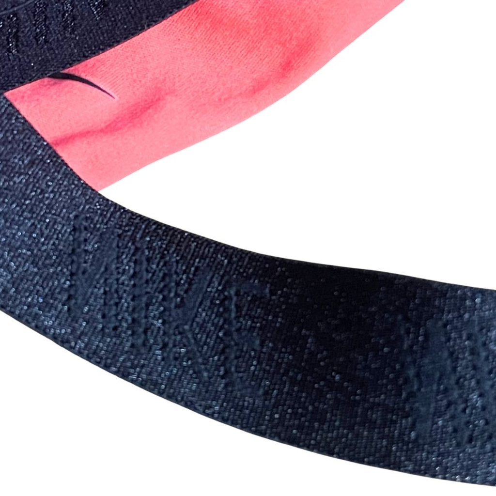 Nike Dri-Fit One Elastika Standard Fit Tank Top Black Straps Medium Athletic Gym