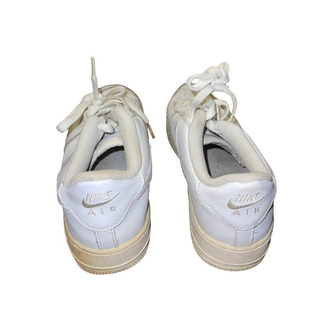 Nike Air Force 1 Low Sneakers Youth Shoes Triple White Size 7