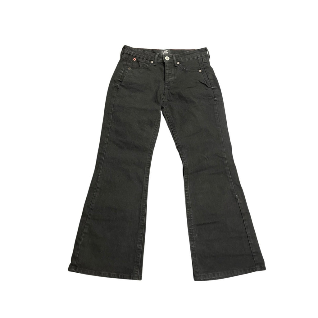 BDG Urband Outfitters Black Low Rise Bootcut Flare Denim Jeans SZ 29 NWT Y2K