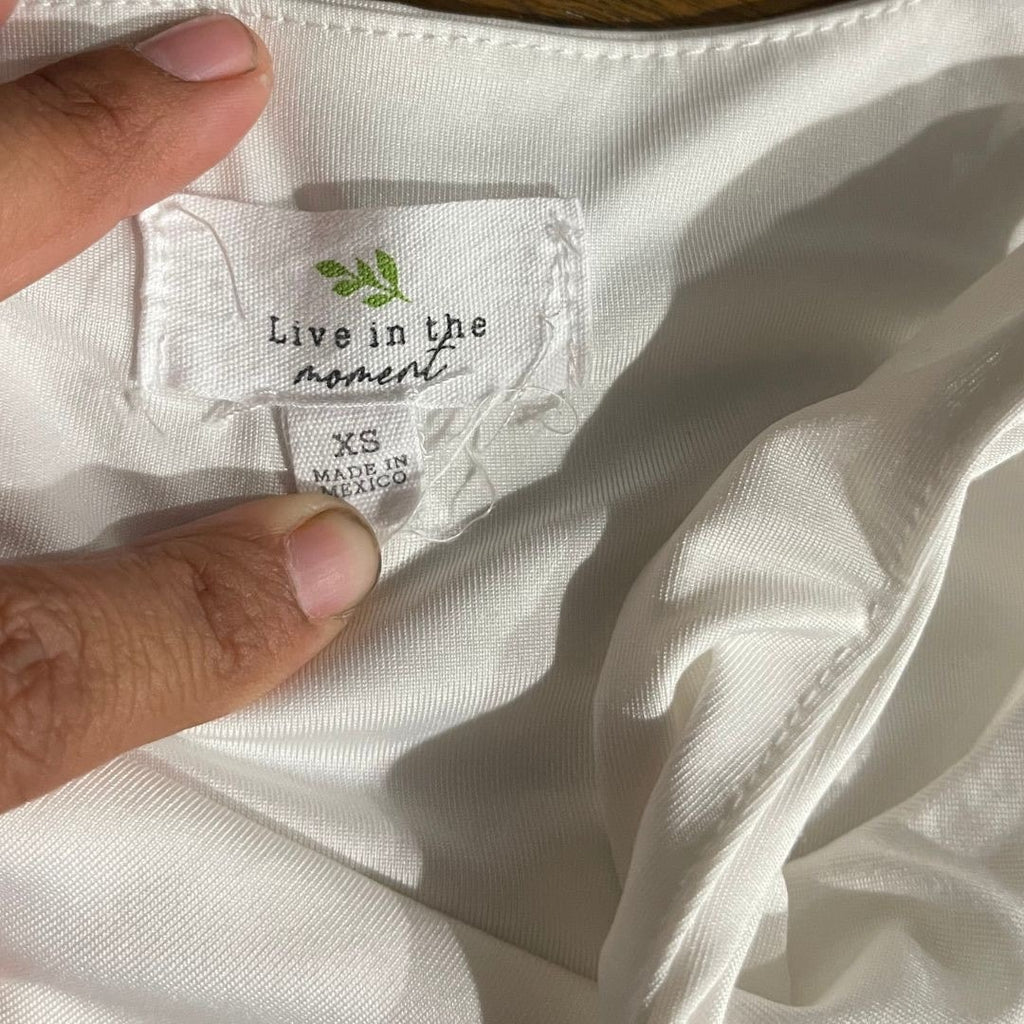 Live in the Moment Bundle Bodysuit Size XS Set of 2 Tank Button Snap