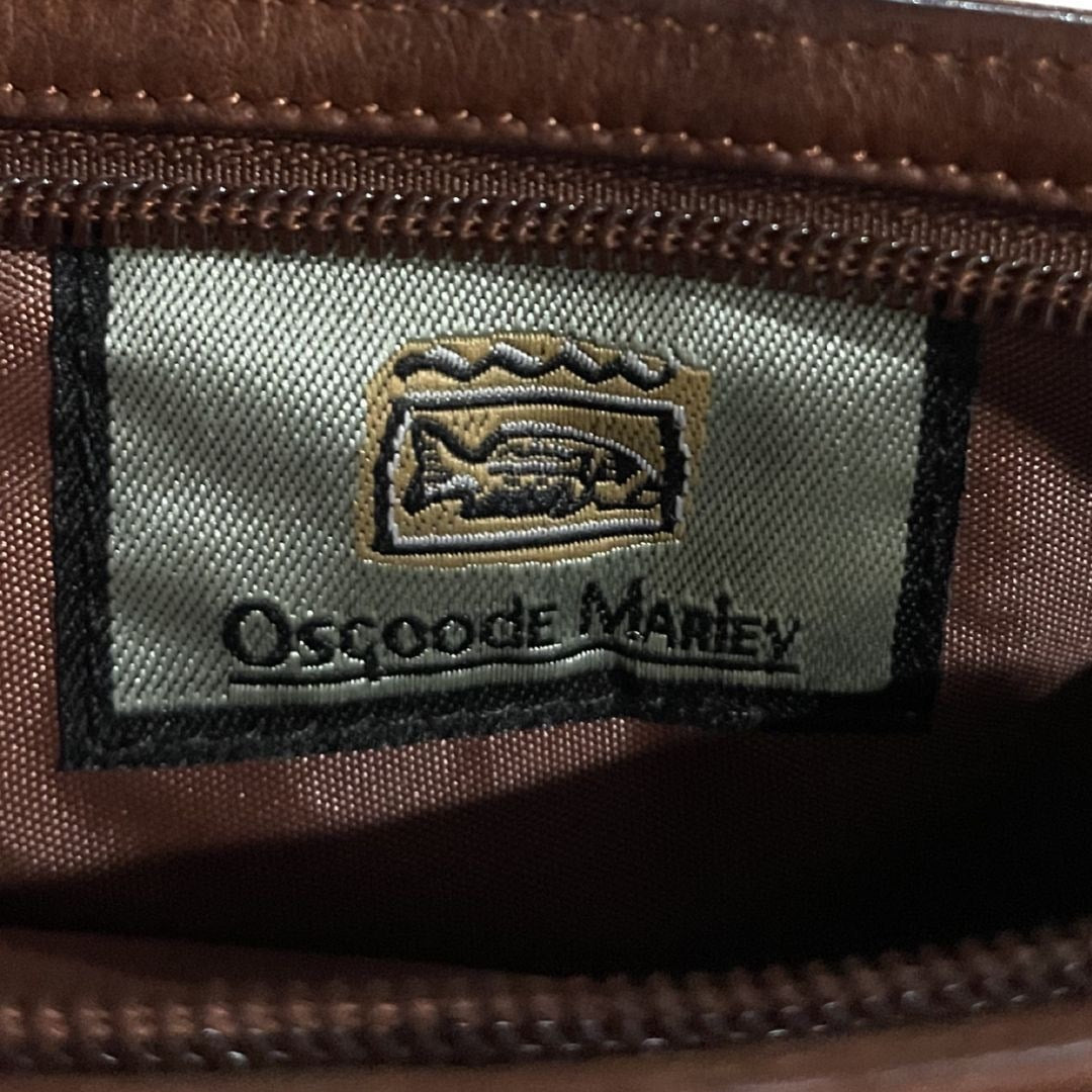 Osgoode Marley Leather Fold Over Wallet Patina Vintage Clutch Accessories