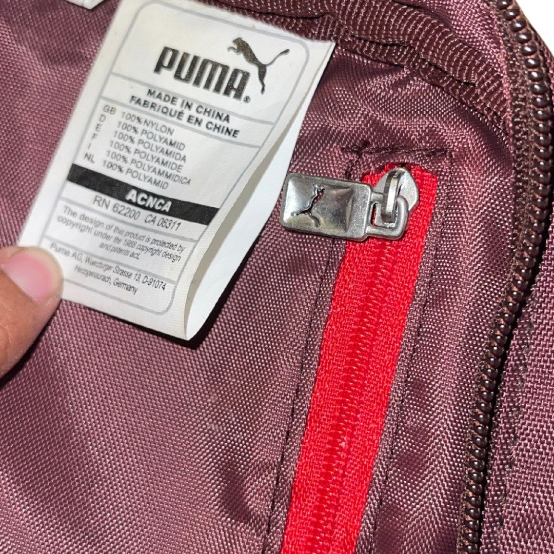 Puma Vintage 90s handbag sporty shoulder bag nylon purse Y2K
