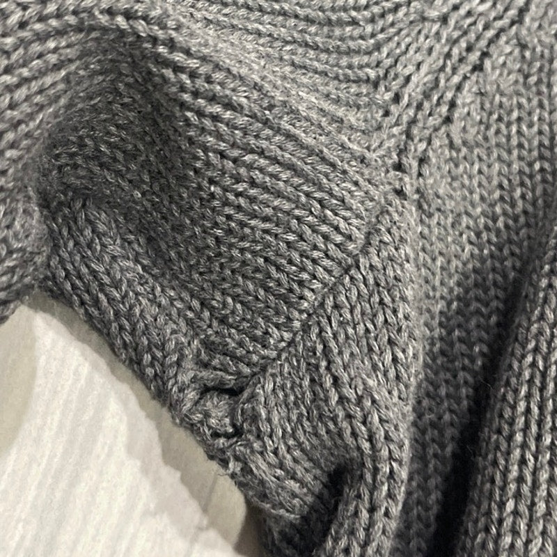 Old Navy Mock Neck Heavy Knit Pullover Sweater Size XL 90s Vintage Streetwear