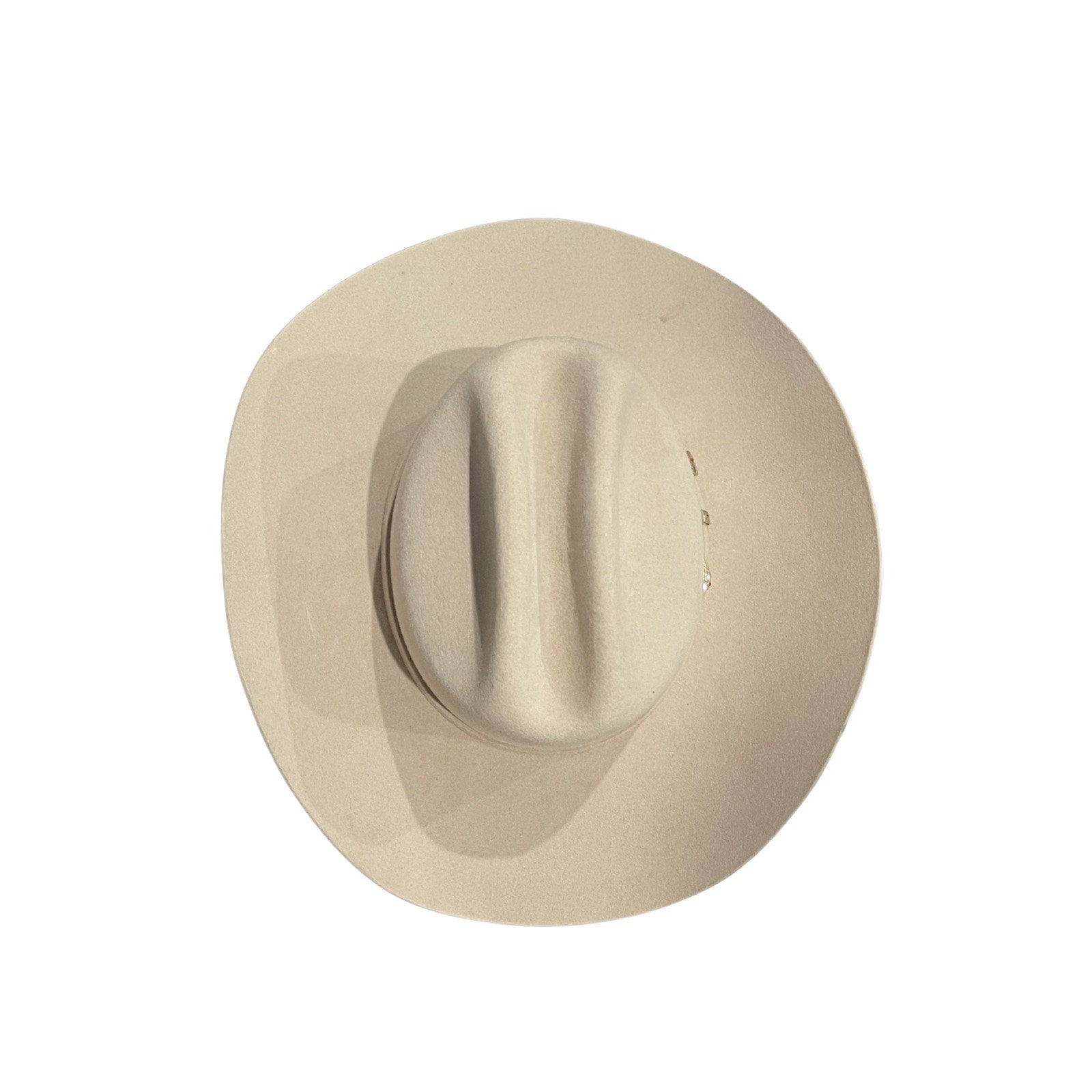 Cristeros Silverbelly Felt Cowboy Hat 7 3/8 Cattleman Crown Western Brim Rancher