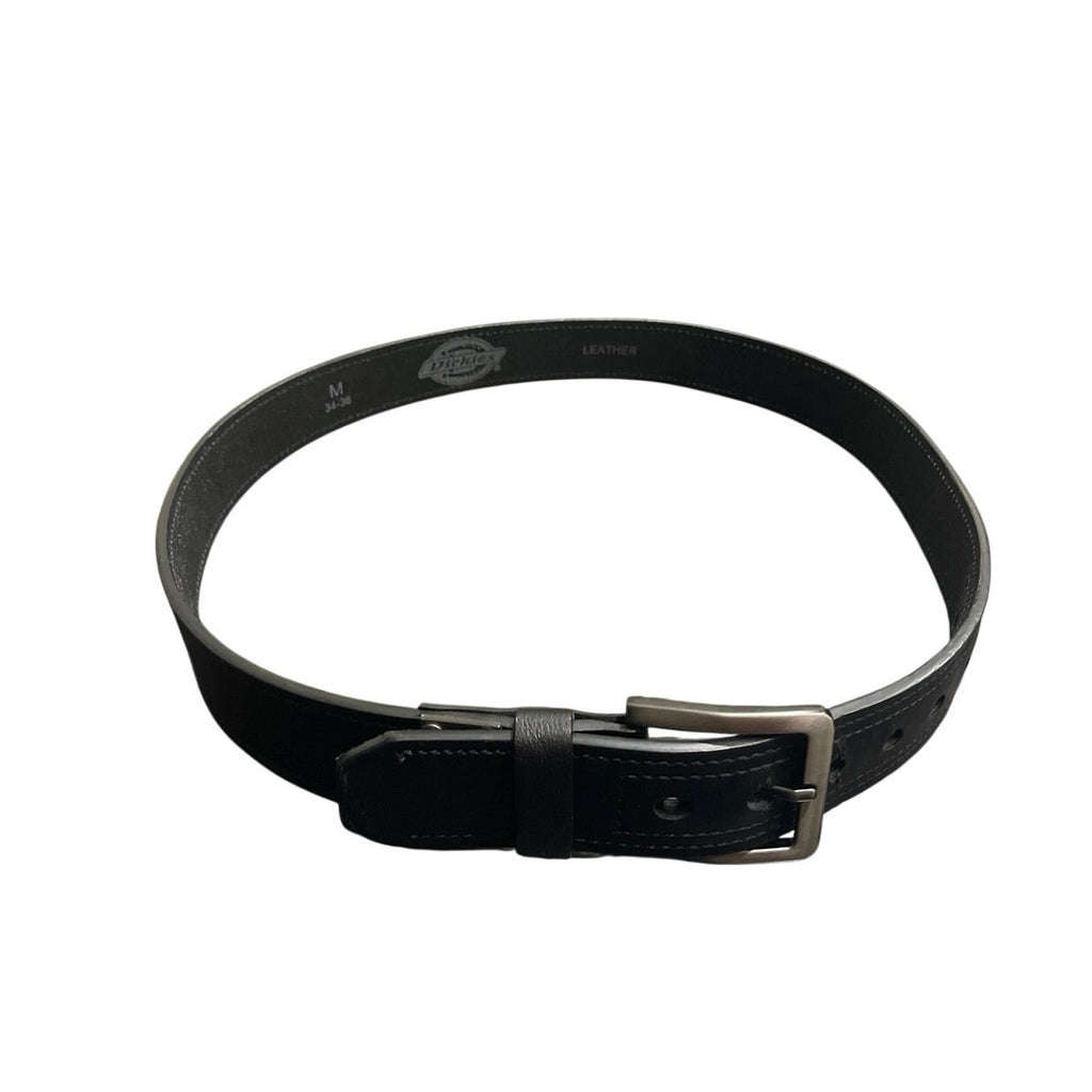 Dickies Leather Men's Belt Size 34-36 Workwear Utility Streetwear 90s