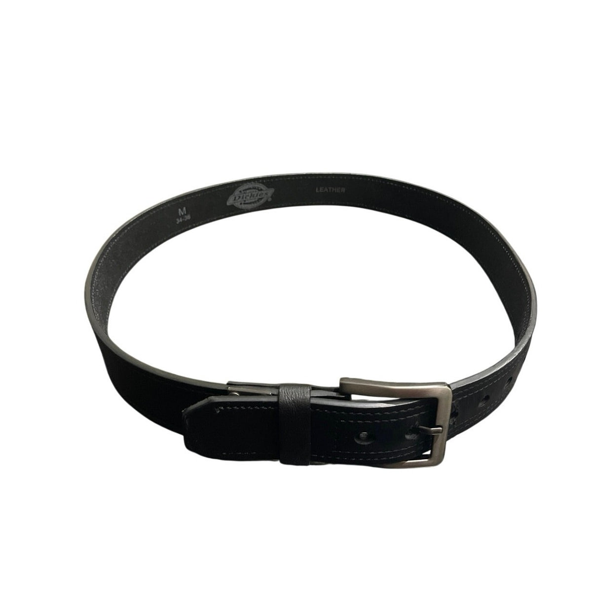 Dickies Leather Men's Belt Size 34-36 Workwear Utility Streetwear 90s