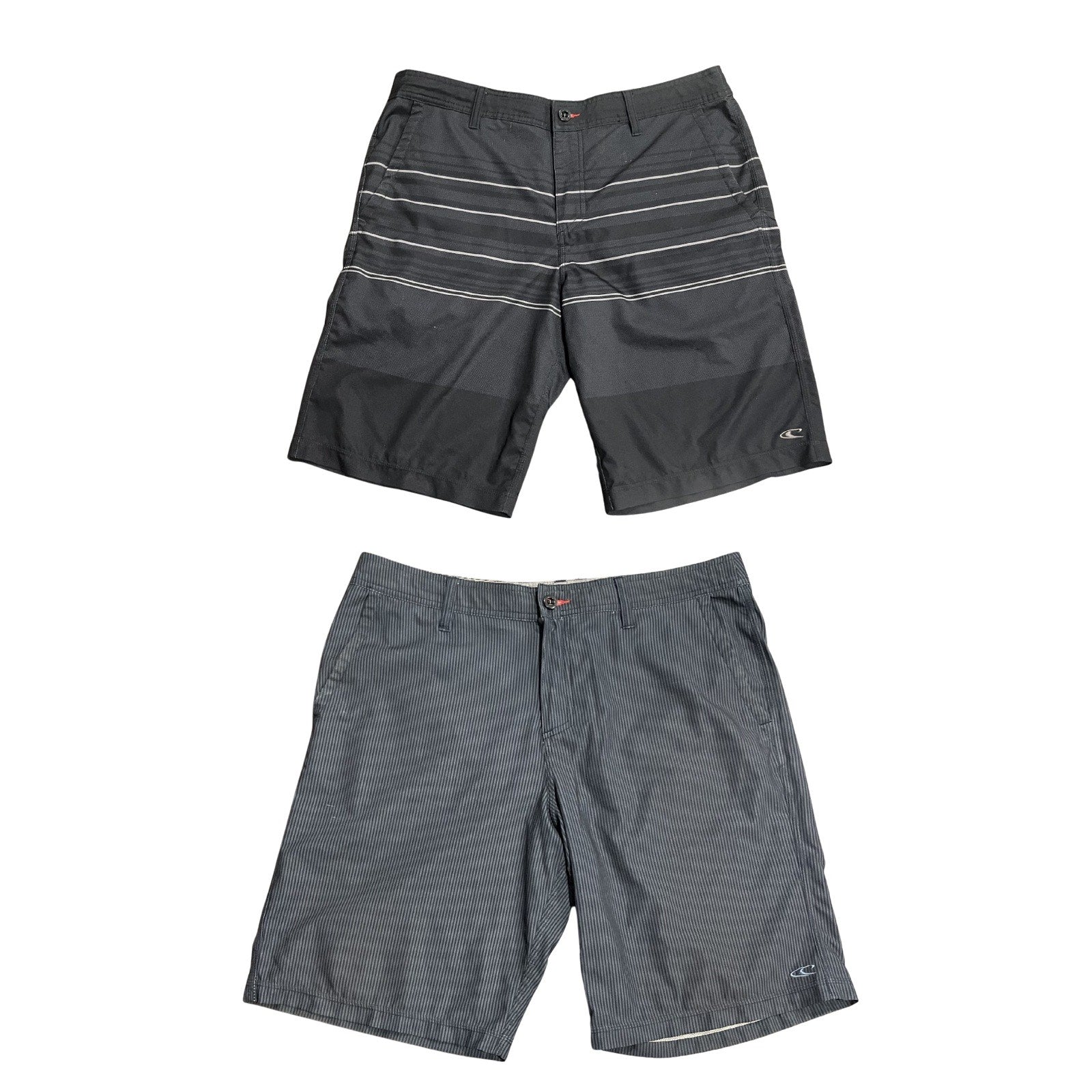 O'Neill Lot of Two Hybrid Land & Water Shorts SZ 36 Swim Board Vacation Beach