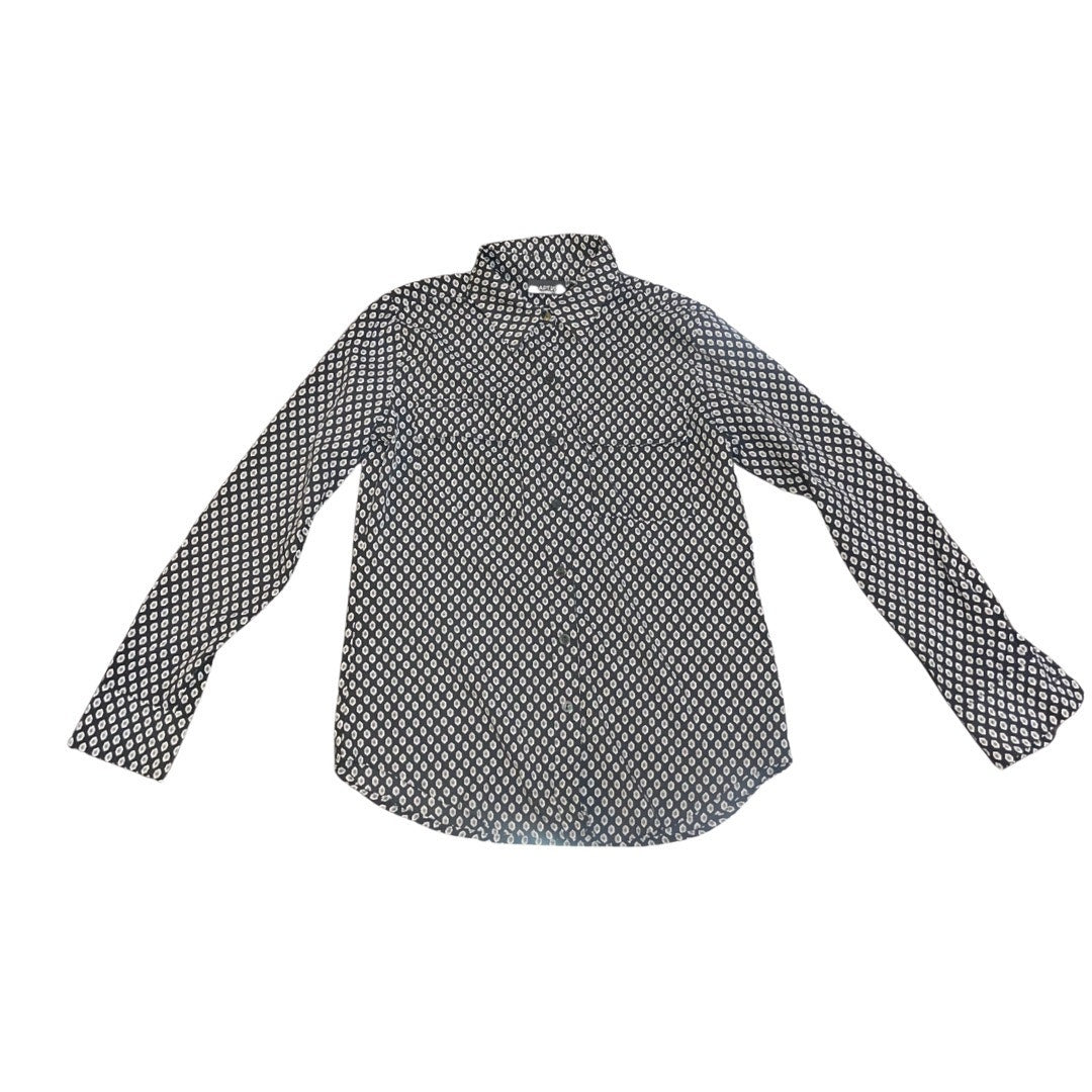 Apt 9 Women Button up Long Sleeve Blouse Size XS Career Office Casual