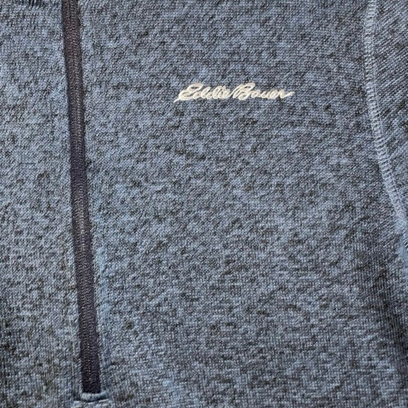 Eddie Bauer Fleece pullover sweater 1/4 zip Size Large