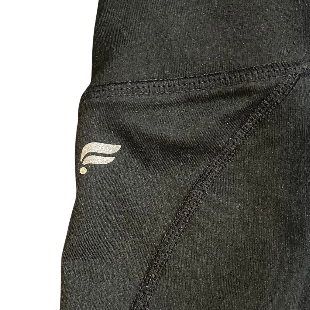 Fabletics High Waisted Leggings Black Women Size Small Workout Athletic Running
