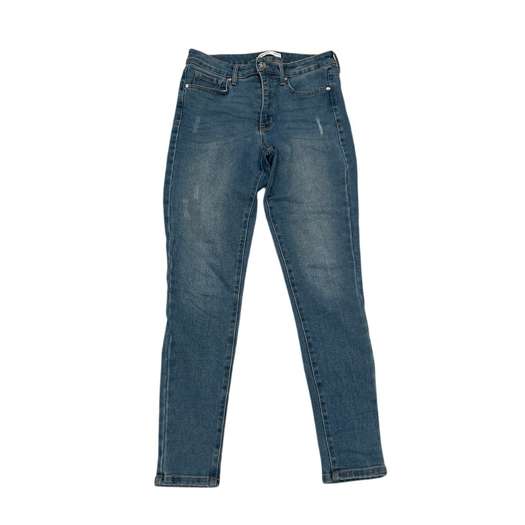 Nine West Super Skinny Tapered Denim Jeans SZ 6 Casual Everyday Streetwear